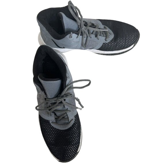 Nike Air Precision II Gray & Black Mens Basketball Shoes Size 9.5 - Picture 2 of 9